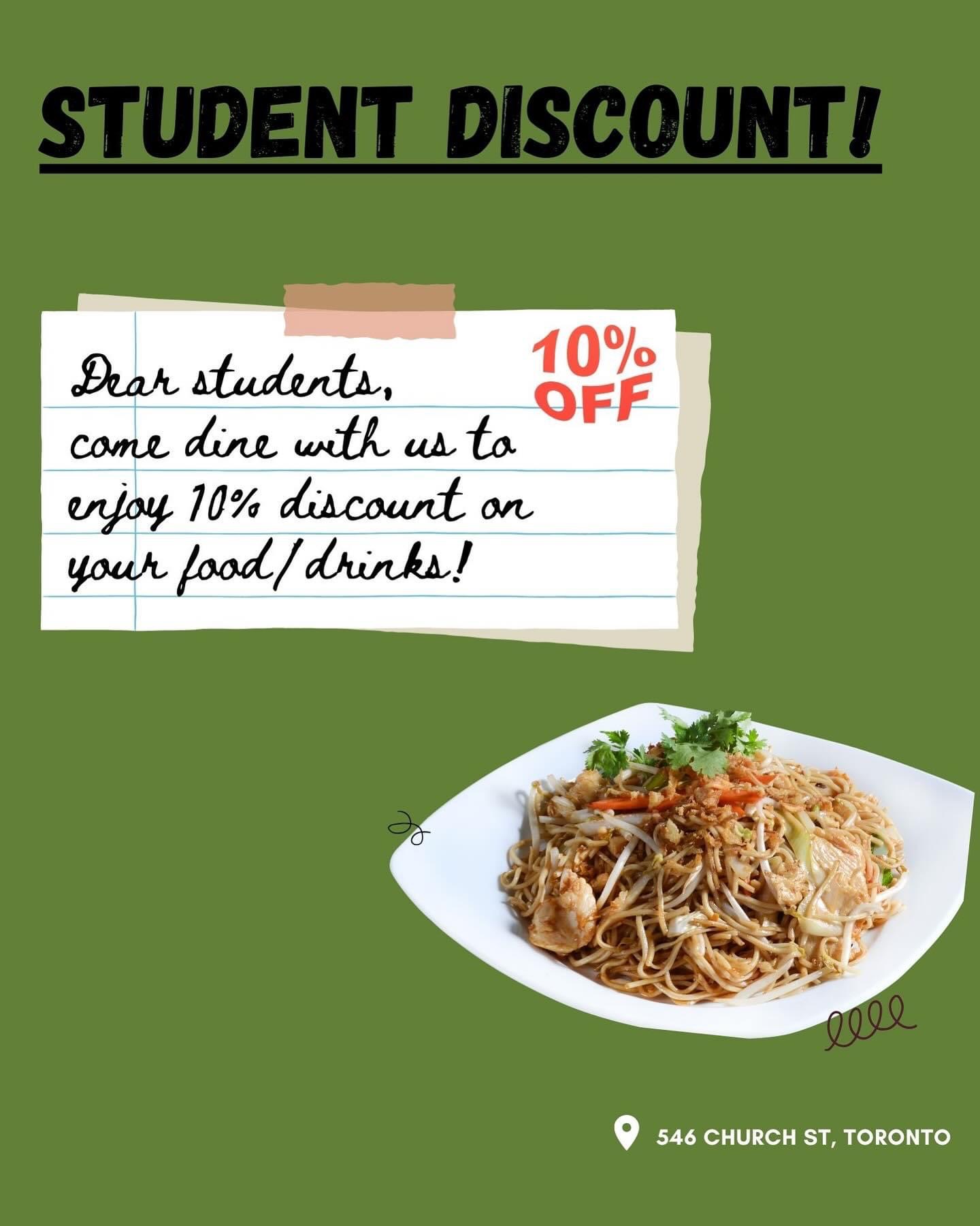 Promo menu