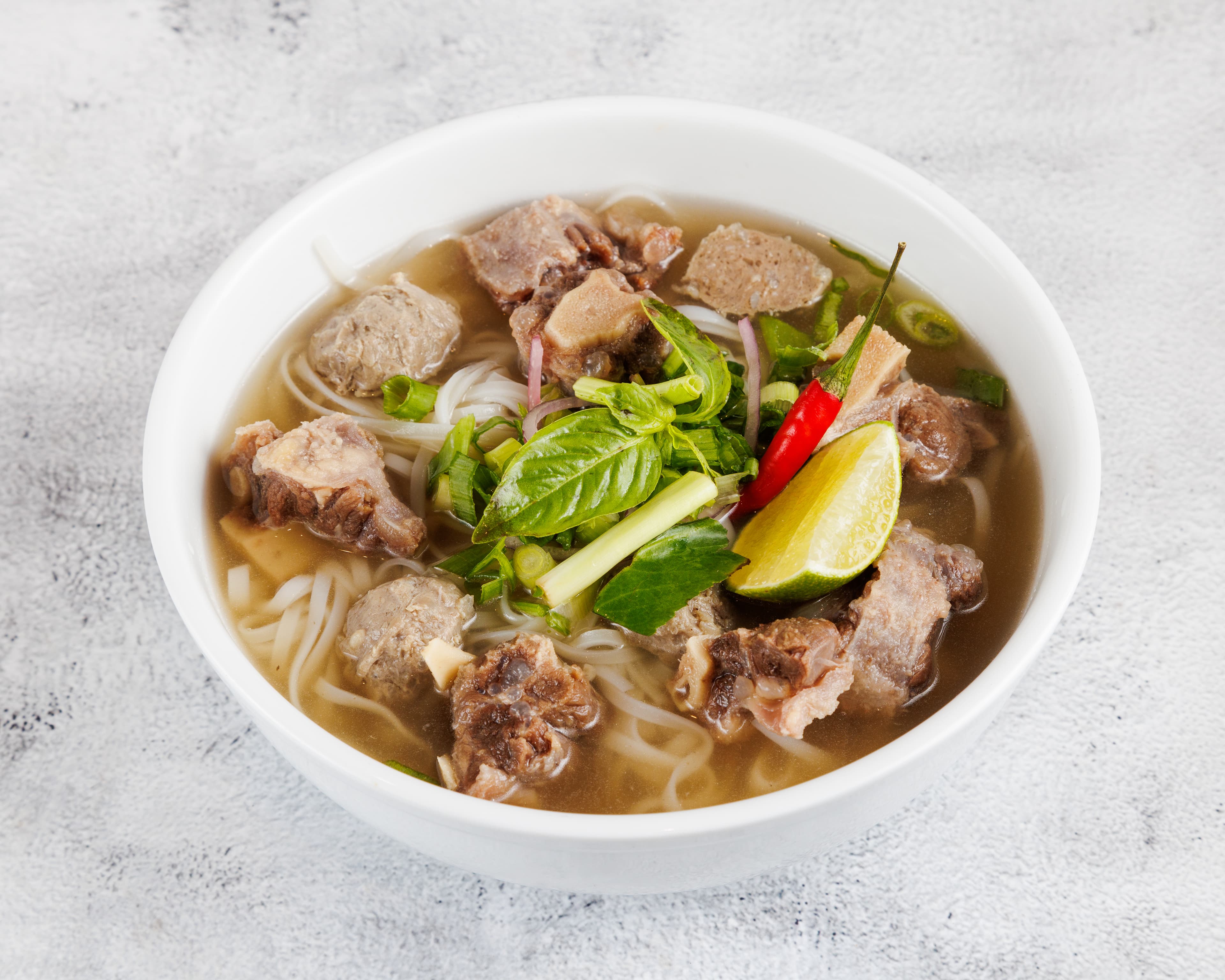 Oxtail & Beef Balls Pho